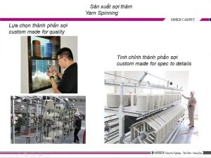 Dây chuyền máy móc sản xuất hiện đại tại xưởng của TACOTECH